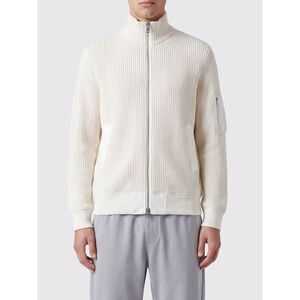 Sacai Men Sacai Turtleneck Wool Cardigan With Zip Closure And Slit Pockets